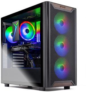 Skytech Chronos Gaming PC Desktop, Ryzen 7 7800X3D 4.2 GHz (5GHz Turbo Boost),AMD Radeon RX 9070 16GB GDDR6, 1TB Gen4 NVMe SSD, 32GB DDR5 RAM 6000 RGB, 750W GOLD PSU, Wi-Fi, Win 11