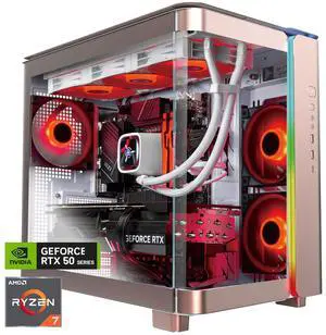 Skytech King 95 Gaming PC Desktop, Ryzen 7 9800X3D 4.7 GHz,X670 Motherboard, NVIDIA RTX 5080 16GB GDDR7, 2TB Gen4 NVMe SSD, 32GB DDR5 RAM RGB, 850W GOLD ATX 3 PSU, 360mm ARGB AIO , Wi-Fi, Win 11