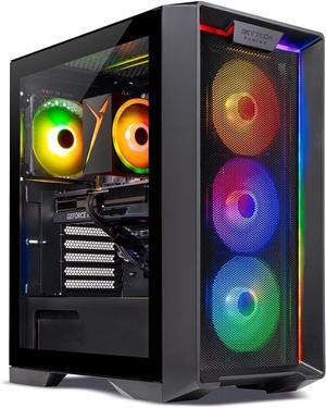 Skytech Nebula Gaming PC Desktop, Intel i5 14400F 2.5 GHz (4.7GHz Turbo), NVIDIA RTX 5060 Ti 16GB GDDR7, 1TB Gen4 NVMe SSD, 16GB DDR5 RAM, 650W GOLD PSU, Wi-Fi, Win 11