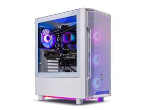 Skytech Archangel Gaming PC Desktop, Intel i7 14700F 2.1 GHz (5.3GHz Turbo), NVIDIA RTX 5060 Ti 16GB GDDR7, 2TB Gen4 NVMe SSD, 32GB DDR5 RAM RGB, 650W GOLD PSU, 360mm ARGB AIO , Wi-Fi, Win 11