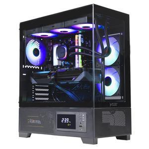 Skytech Azure Gaming PC Desktop, Ryzen 7 9700X 3.8 GHz (5.5GHz Turbo), NVIDIA RTX 5070 12GB GDDR7, 2TB Gen4 NVMe SSD, 32GB DDR5 RAM 5200 RGB, 850W GOLD ATX 3 PSU, 360mm ARGB AIO , Wi-Fi, Win 11