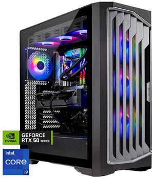 Skytech Legacy Gaming PC Desktop, Intel i9 14900KF 3.2 GHz (5.6GHz Turbo), Z790 Motherboard, NVIDIA RTX 5090 32GB, 2TB Gen4 NVMe SSD, 64GB DDR5 6000 RGB, 1200W GOLD ATX 3.0, 360mm AIO , Wi-Fi, Win 11