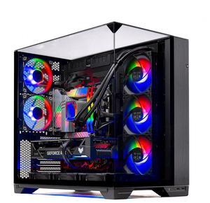 Skytech O11 Vision Gaming PC Desktop, Intel i7 14700K 3.4 GHz (5.5GHz Turbo), Z790 MB,NVIDIA RTX 5070 Ti 16GB, 1TB Gen4 NVMe SSD, 64GB DDR5 RAM RGB, 850W GOLD ATX 3 PSU, 360mm ARGB AIO , Wi-Fi, Win 11