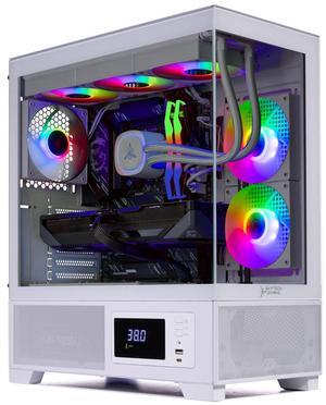 Skytech Azure Gaming PC Desktop, Ryzen 7 9800X3D 4.7 GHz (5.2 GHz Turbo), NVIDIA RTX 5070 Ti 16GB, 2TB Gen4 NVMe SSD, 32GB DDR5 RAM 5200 RGB, 850W GOLD ATX 3 PSU, 360mm ARGB AIO , Wi-Fi, Win 11
