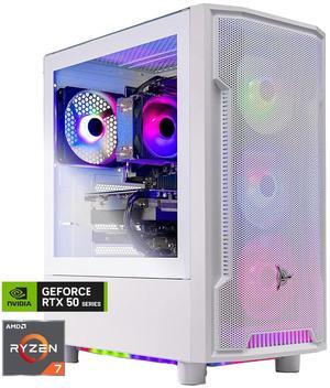 Skytech Archangel Gaming PC Desktop, Ryzen 7 5700 3.7 GHz (4.6GHz Turbo), NVIDIA RTX 5060 8GB, 1TB NVMe SSD, 32GB DDR4 RAM 3200, 650W GOLD PSU, Wi-Fi, Win 11
