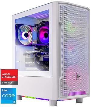 Skytech Archangel Gaming PC Desktop, Intel i5 13400F 2.5 GHz (4.6GHz Turbo), AMD RX 9060 XT 8GB, 1TB Gen4 NVMe SSD, 32GB DDR5 RAM 5200 RGB, 650W GOLD PSU, Wi-Fi, Win 11