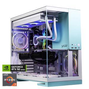 Skytech  Gaming PC Desktop, Ryzen 7 9800X3D 4.7 GHz (5.2 GHz Turbo), NVIDIA RTX 5070 Ti 16GB, 2TB Gen4 NVMe SSD, 32GB DDR5 RAM 5200 RGB, 850W GOLD ATX 3 PSU, 360mm ARGB AIO , Wi-Fi, Win 11