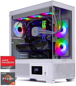 Skytech Azure Gaming PC Desktop, Ryzen 7 9800X3D 4.7 GHz (5.2 GHz Turbo), AMD RX 9070 XT 16GB GDDR6, 1TB Gen4 NVMe SSD, 32GB DDR5 RAM 6000 RGB, 850W GOLD PSU, 360mm ARGB AIO , Wi-Fi, Win 11