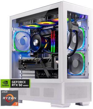 Skytech Gaming Azure Desktop PC, Ryzen 7 7800X3D 4.2 GHz (5GHz Turbo), NVIDIA RTX 5070 Ti 16GB, 1TB Gen4 NVMe SSD, 32GB DDR5 RAM 6000 RGB, 850W GOLD PSU, 360mm ARGB AIO , Wi-Fi, Win 11 Skytech Gaming Azure Desktop PC, Ryzen 7 7800X3D 4.2 GHz (5GHz Turbo), NVIDIA RTX 5070 Ti 16GB, 1TB Gen4 NVMe SSD, 32GB DDR5 RAM 6000 RGB, 850W GOLD PSU, 360mm ARGB AIO , Wi-Fi, Win 11