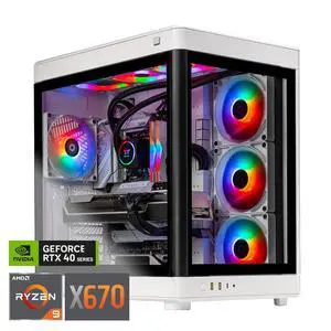 Skytech Gaming  Desktop PC, Ryzen 9 7900X3D 4.4 GHz (5.6GHz Turbo), NVIDIA RTX 4080 Super 16GB, X670 Board, 2TB Gen4 NVMe SSD, 64GB DDR5 RAM 5600, 1000W GOLD ATX 3, 420mm ARGB AIO, Wi-Fi, Win 11