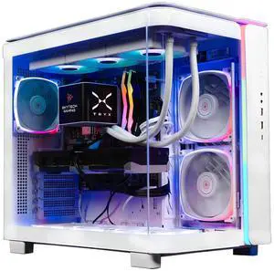 Skytech X TryX King 95 Desktop PC, Ryzen 7 9800X3D 4.7 GHz (5.2 GHz Turbo), TryX Panorama 360mm ARGB AIO,NVIDIA RTX 5080 16GB, 2TB Gen4 NVMe SSD, 32GB DDR56000 RGB, 850W GOLD ATX 3 PSU, Wi-Fi, Win 11