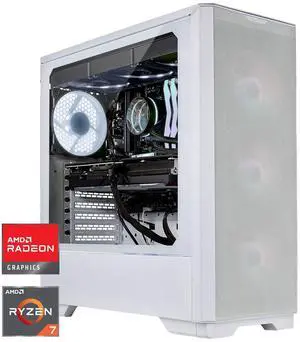 Skytech Gaming Eclipse Lite Desktop PC, Ryzen 7 7800X3D 4.2 GHz (5GHz), AMD RX 9070XT 16GB, 2TB Gen4 NVMe SSD, 32GB DDR5 RAM 6000 RGB, 850W GOLD ATX 3 PSU, 360mm ARGB AIO , Wi-Fi, Win 11
