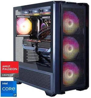 Skytech Gaming Edge Desktop PC, Ryzen 7 7800X3D 4.2 GHz (5GHz), AMD RX 9070XT 16GB, 2TB Gen4 NVMe SSD, 32GB DDR5 RAM 6000 RGB, 850W GOLD ATX 3 PSU, 360mm ARGB AIO , Wi-Fi, Win 11