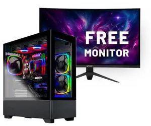 Skytech Azure Gaming PC Desktop, Intel i7 14700F 2.1 GHz (5.3GHz Turbo), NVIDIA RTX 5070 12GB GDDR7, 2TB Gen4 NVMe SSD, 32GB DDR5 RAM  RGB, 750W GOLD PSU, 360mm ARGB AIO , Wi-Fi, Win 11