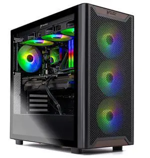 Skytech Gaming Chronos 3 Gaming PC, AMD Ryzen 7 7800X3D 4.2GHz, NVIDIA RTX 4070 Ti Super 16GB, 1TB NVMe SSD, 32GB DDR5 RAM 6000, 850W GOLD PSU, 360 ARGB AIO , Wi-Fi, Win 11, Desktop