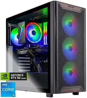 Skytech Gaming Chronos 3 Gaming PC, Intel i5 14400F 2.5GHz, NVIDIA RTX 5060 Ti 16GB, 1TB NVMe SSD, 16GB DDR5 RAM 6000, 650W GOLD PSU, Wi-Fi, Win 11, Desktop Skytech Gaming Chronos 3 Gaming PC, Intel i5 14400F 2.5GHz, NVIDIA RTX 5060 Ti 16GB, 1TB NVMe SSD, 16GB DDR5 RAM 6000, 650W GOLD PSU, Wi-Fi, Win 11, Desktop