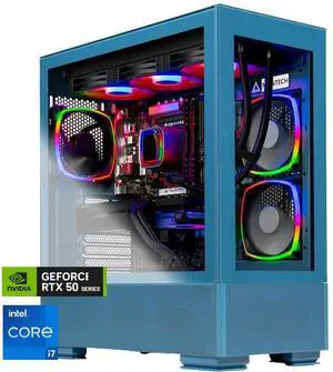 Skytech Gaming Azure Gaming PC, Intel i7 14700F 2.1GHz, NVIDIA RTX 5060 Ti 16GB, 2TB Gen4 NVMe SSD, 32GB DDR4 RAM 3200, 650W GOLD PSU, 360 ARGB AIO, Wi-Fi, Win 11, Desktop Skytech Gaming Azure Gaming PC, Intel i7 14700F 2.1GHz, NVIDIA RTX 5060 Ti 16GB, 2TB Gen4 NVMe SSD, 32GB DDR4 RAM 3200, 650W GOLD PSU, 360 ARGB AIO, Wi-Fi, Win 11, Desktop
