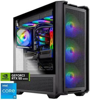 Skytech Gaming Edge Gaming PC, Intel i7 14700F 2.1GHz, NVIDIA RTX 5060 Ti 16GB, 2TB Gen4 NVMe SSD, 32GB DDR4 RAM 3200, 650W GOLD PSU, 360 ARGB AIO, Wi-Fi, Win 11, Desktop Skytech Gaming Edge Gaming PC, Intel i7 14700F 2.1GHz, NVIDIA RTX 5060 Ti 16GB, 2TB Gen4 NVMe SSD, 32GB DDR4 RAM 3200, 650W GOLD PSU, 360 ARGB AIO, Wi-Fi, Win 11, Desktop