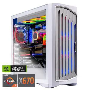 Skytech Gaming Legacy 4 Gaming PC, AMD Ryzen 7 9800X3D 4.7GHz, NVIDIA RTX 5070 Ti 16GB, X670 Board, 2TB Gen4 NVMe SSD, 850W GOLD ATX 3 PSU, 360 ARGB AIO, Wi-Fi, Win 11, Desktop