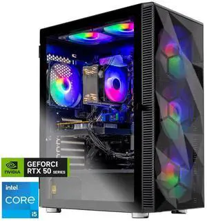Skytech Gaming Shadow Gaming PC, Intel i7 14700F 2.1GHz, NVIDIA RTX 5060 Ti 16GB, 2TB Gen4 NVMe SSD, 32GB DDR4 RAM 3200, 650W GOLD PSU, 360 ARGB AIO, Wi-Fi, Win 11, Desktop Skytech Gaming Shadow Gaming PC, Intel i7 14700F 2.1GHz, NVIDIA RTX 5060 Ti 16GB, 2TB Gen4 NVMe SSD, 32GB DDR4 RAM 3200, 650W GOLD PSU, 360 ARGB AIO, Wi-Fi, Win 11, Desktop