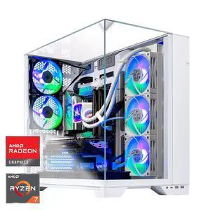 Skytech Gaming O11 Vision Gaming PC, AMD Ryzen 7 9850X3D 4.7GHz, AMD RX 9070XT 16GB VRAM, 2TB NVMe SSD, 32GB DDR5 RAM 5600 Non-RGB, 850W GOLD ATX 3 PSU, 360 ARGB AIO , Wi-Fi, Win 11, Desktop Skytech Gaming O11 Vision Gaming PC, AMD Ryzen 7 9850X3D 4.7GHz, AMD RX 9070XT 16GB VRAM, 2TB NVMe SSD, 32GB DDR5 RAM 5600 Non-RGB, 850W GOLD ATX 3 PSU, 360 ARGB AIO , Wi-Fi, Win 11, Desktop