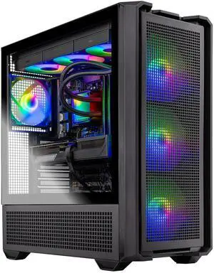 Skytech Gaming Edge Gaming PC, AMD Ryzen 7 7700X 4.5GHz, AMD RX 9070XT 16GB VRAM, 1TB NVMe SSD, 16GB DDR5 RAM 6000 Non-RGB, 850W GOLD ATX 3 PSU, 360 ARGB AIO , Wi-Fi, Win 11, Desktop Skytech Gaming Edge Gaming PC, AMD Ryzen 7 7700X 4.5GHz, AMD RX 9070XT 16GB VRAM, 1TB NVMe SSD, 16GB DDR5 RAM 6000 Non-RGB, 850W GOLD ATX 3 PSU, 360 ARGB AIO , Wi-Fi, Win 11, Desktop