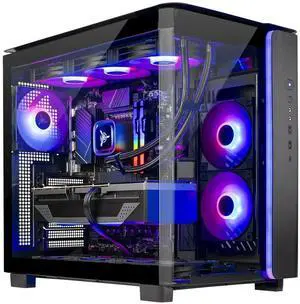 Skytech Gaming King 95 Gaming PC, Intel Ultra 7 270K Plus 5.4GHz, NVIDIA RTX 5070 Ti 16GB VRAM, 1TB Gen4 NVMe SSD, 32GB DDR5 RAM 6000, 850W GOLD ATX 3 PSU, 360 ARGB AIO , WI-FI 6, Windows 11, Desktop Skytech Gaming King 95 Gaming PC, Intel Ultra 7 270K Plus 5.4GHz, NVIDIA RTX 5070 Ti 16GB VRAM, 1TB Gen4 NVMe SSD, 32GB DDR5 RAM 6000, 850W GOLD ATX 3 PSU, 360 ARGB AIO , WI-FI 6, Windows 11, Desktop