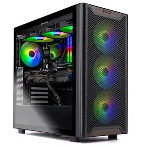 Skytech Gaming Chronos 3 Gaming PC, Intel i7 14700F 2.1GHz, NVIDIA RTX 5070 12GB VRAM, 1TB Gen4 NVMe SSD, 32GB DDR5 RAM 5600, 850W GOLD ATX 3 PSU, 360 ARGB AIO , WI-FI 5, Windows 11, Desktop Skytech Gaming Chronos 3 Gaming PC, Intel i7 14700F 2.1GHz, NVIDIA RTX 5070 12GB VRAM, 1TB Gen4 NVMe SSD, 32GB DDR5 RAM 5600, 850W GOLD ATX 3 PSU, 360 ARGB AIO , WI-FI 5, Windows 11, Desktop