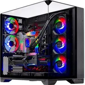 Skytech Gaming O11 Vision Gaming PC, AMD Ryzen 7 9850X3D 4.7GHz, NVIDIA RTX 5090 32GB VRAM, X870 Board, 2TB Gen4 NVMe SSD, 32GB DDR5 RAM 6000, 1000W GOLD ATX 3 PSU, 360 ARGB AIO , WI-FI 7, Windows 11 Skytech Gaming O11 Vision Gaming PC, AMD Ryzen 7 9850X3D 4.7GHz, NVIDIA RTX 5090 32GB VRAM, X870 Board, 2TB Gen4 NVMe SSD, 32GB DDR5 RAM 6000, 1000W GOLD ATX 3 PSU, 360 ARGB AIO , WI-FI 7, Windows 11
