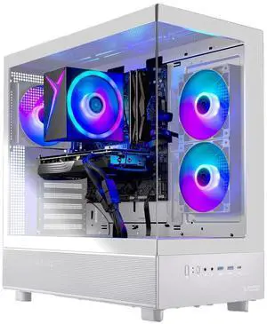 Skytech Gaming Azure 3 Gaming PC, Intel i5 14400F 2.5GHz, NVIDIA RTX 5060 Ti 8GB VRAM, 1TB Gen4 NVMe SSD, 16GB DDR4 RAM 3200, 650W GOLD PSU, Wi-Fi 5, Windows 11, Desktop Skytech Gaming Azure 3 Gaming PC, Intel i5 14400F 2.5GHz, NVIDIA RTX 5060 Ti 8GB VRAM, 1TB Gen4 NVMe SSD, 16GB DDR4 RAM 3200, 650W GOLD PSU, Wi-Fi 5, Windows 11, Desktop