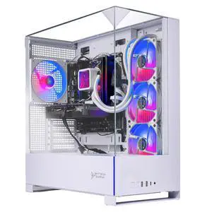 Skytech Gaming Archangel 5 Gaming PC, Intel i7 14700F 2.1GHz, NVIDIA RTX 5070 12GB VRAM, 1TB Gen4 NVMe SSD, 32GB DDR4 RAM 3200, 750W GOLD PSU, 360 ARGB AIO , Wi-Fi 5, Windows 11, Desktop Skytech Gaming Archangel 5 Gaming PC, Intel i7 14700F 2.1GHz, NVIDIA RTX 5070 12GB VRAM, 1TB Gen4 NVMe SSD, 32GB DDR4 RAM 3200, 750W GOLD PSU, 360 ARGB AIO , Wi-Fi 5, Windows 11, Desktop