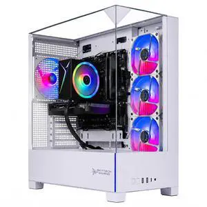Skytech Gaming Archangel 5 Gaming PC, Intel i5 14400F 2.5GHz, NVIDIA RTX 5060 Ti 8GB VRAM, 1TB NVMe SSD, 16GB DDR4 RAM 3200, 750W GOLD PSU, Wi-Fi 5, Windows 11, Desktop Skytech Gaming Archangel 5 Gaming PC, Intel i5 14400F 2.5GHz, NVIDIA RTX 5060 Ti 8GB VRAM, 1TB NVMe SSD, 16GB DDR4 RAM 3200, 750W GOLD PSU, Wi-Fi 5, Windows 11, Desktop