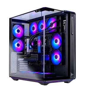 Skytech Gaming Prism 5 Gaming PC, AMD Ryzen 7 9800X3D 4.7GHz, NVIDIA RTX 5090 32GB VRAM, X870 Board, 4TB Gen4 NVMe SSD, 64GB DDR5 RAM 6000, 850W GOLD ATX 3 PSU, 360 ARGB AIO , Wi-Fi 7, Windows 11 Skytech Gaming Prism 5 Gaming PC, AMD Ryzen 7 9800X3D 4.7GHz, NVIDIA RTX 5090 32GB VRAM, X870 Board, 4TB Gen4 NVMe SSD, 64GB DDR5 RAM 6000, 850W GOLD ATX 3 PSU, 360 ARGB AIO , Wi-Fi 7, Windows 11
