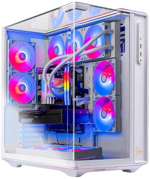 Skytech Gaming Prism 5 Gaming PC, AMD Ryzen 7 7800X3D 4.2GHz, AMD RX 9070XT 16GB VRAM, 2TB Gen4 NVMe SSD, 32GB DDR5 RAM 6000, 850W GOLD ATX 3 PSU, 360 ARGB AIO , Wi-Fi 5, Windows 11, Desktop Skytech Gaming Prism 5 Gaming PC, AMD Ryzen 7 7800X3D 4.2GHz, AMD RX 9070XT 16GB VRAM, 2TB Gen4 NVMe SSD, 32GB DDR5 RAM 6000, 850W GOLD ATX 3 PSU, 360 ARGB AIO , Wi-Fi 5, Windows 11, Desktop