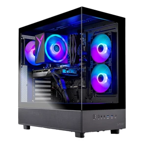 Skytech Gaming Azure 3 Gaming PC, AMD Ryzen 7 5700 3.7GHz, AMD RX 9070 GRE 12GB VRAM, B550 Motherboard, 1TB Gen4 NVMe SSD, 32GB DDR4 RAM 3200, 650W GOLD PSU, Wi-Fi 5, Windows 11, Desktop