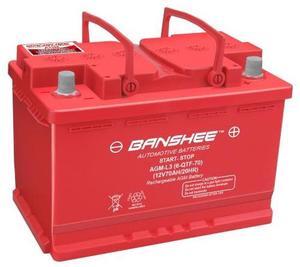 LN3 Banshee AGM Car Battery  Group 48/H6 12V with 720 Cold Cranking Amps