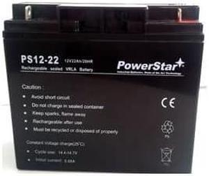 PowerStar® HR22-12 Genuine Battery - 22 amp hour - 12 volt