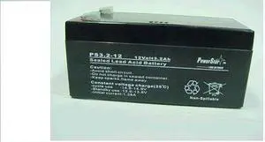 PowerStar BATTERY,12V,3.2AH, VISION CP1232,TEMPEST TR32--1 -