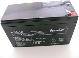 PowerStar--12V 8AH SLA Battery replaces WKA12-8F2 DJW12-8HD TPH12080 F2 -  2PK 