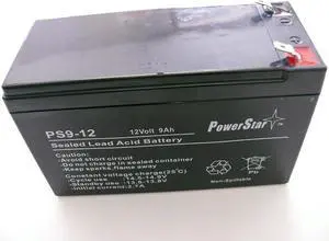 PowerStar® 12V 9AH SLA Battery Replacement for Rhino SLA 9-12 Panasonic LC-R12
