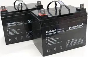 PowerStar®12V 35Ah U1 Hoveround MPV1, MPV2, MPV3, MPV4, MPV5 Battery - 2
