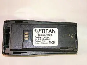 Tank® NICD NNTN4496 Battery for MOTOROLA CP150 CP200XLS CP200 PR400 EP450