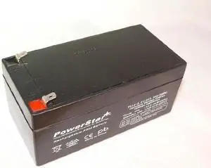 12V 3.3AH Sealed Lead Acid Battery SLA Replacement - UB1234ALT69