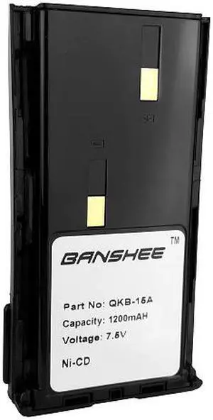 Battery for Kenwood TK-260/360, TK-270/370 ProTalk TK-2100/3100 (Black)