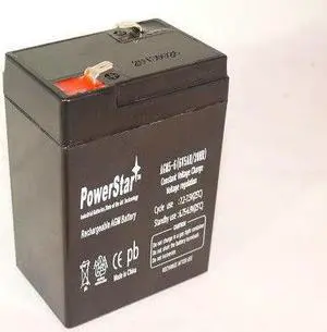 6V 5AH Replament for 6V 4AH (SBS640) Maintenance-free Sealed(SLA) Battery POWER