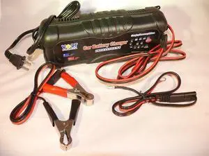 24V Smart Battery Charger Auto Car Truck multiple stage charging cycles