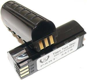2 Batteries#2162606-01/BTRY-LS341AB00-00*2600mAh for Symbol DS3478/LS3578