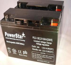 12V 18AH UPS Battery Replaces 20Ah BB Battery HR22-12, HR2212 - 2 Pack
