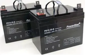 Travel Ease Regal (P31862, P310, P318, P328) Power Chair Batteries PS12-35