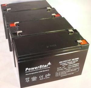 4 Pack - SLA Battery 4 Cyberpower 12V 7ah 8ah B-613 SLA1075 7.5ah AGM 12 V olt